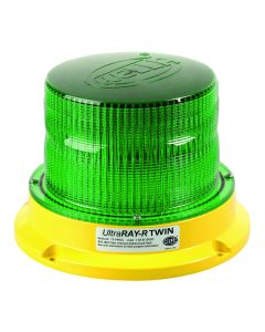 Hella Mining HM500BMAG UltraRAY-R Twin  LED Warning Beacon - Green Direct Mount 