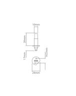 Ionnic 84155 Globe Halogen 24V 70W H1 Long Life